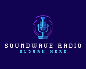 Radio Station Microphone logo