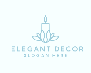 Eco Candle Wellness logo design