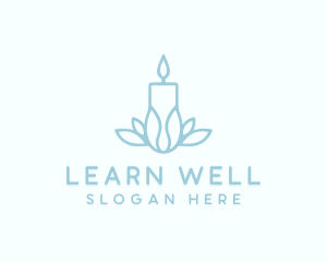 Eco Candle Wellness logo design