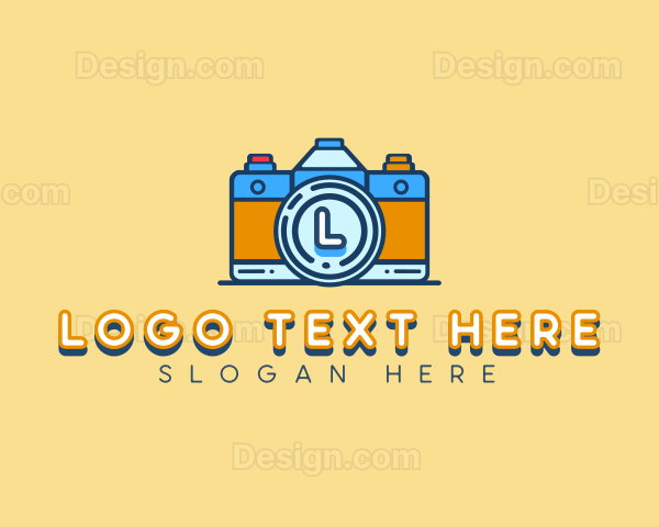 Camera Photography Lens Logo