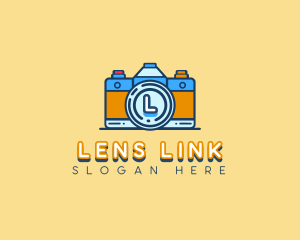 Camera Photography Lens logo design