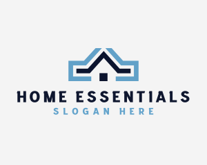 Home Roofing Builder logo design