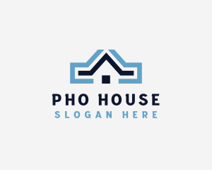 Home Roofing Builder logo design