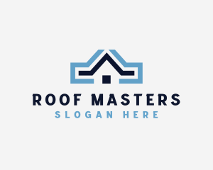 Home Roofing Builder logo design