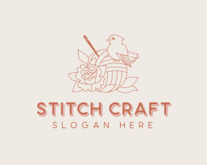 Bird Tailoring Sewing logo design