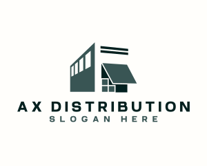 Warehouse Storage Building  logo design