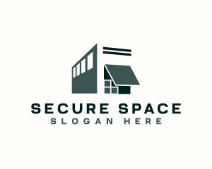 Warehouse Storage Building  logo design