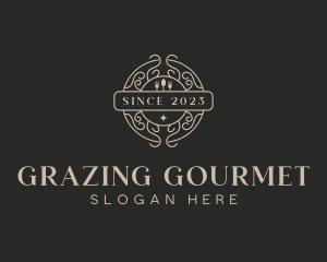 Gourmet Fine Dining logo design