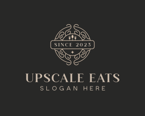 Gourmet Fine Dining logo design