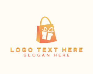 Shopping - Gift Shopping Bag logo design