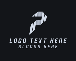 Influencer - Influencer Vlog Media Letter P logo design