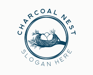 Rustic Egg Nest logo