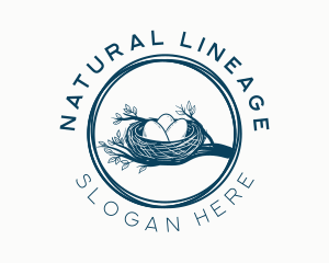 Rustic Egg Nest logo