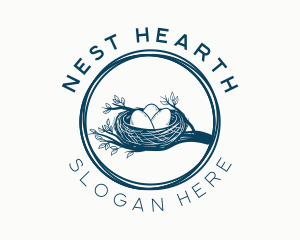 Rustic Egg Nest logo
