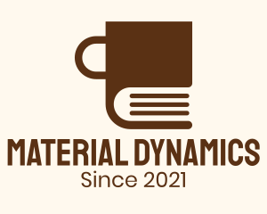Brown Book Mug logo