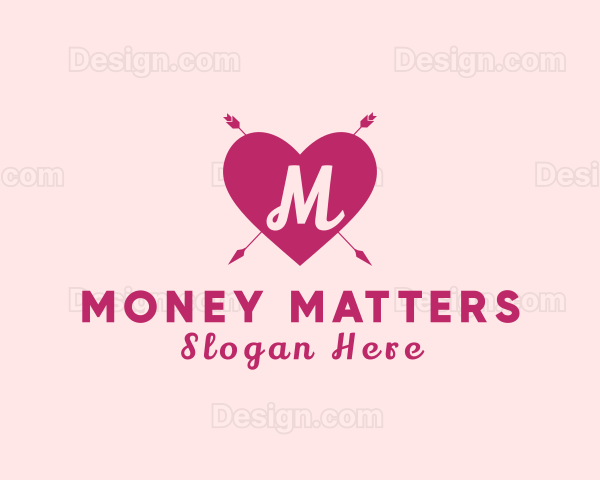 Heart Arrow Dating App Logo