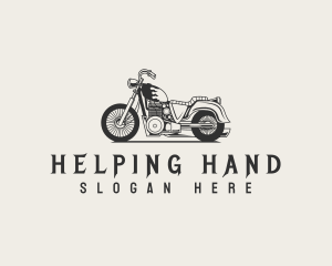 Motorcycle Rider Vehicle Logo