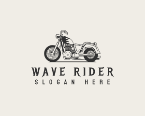 Motorcycle Rider Vehicle logo design