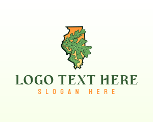 Illinois White Oak Leaf logo