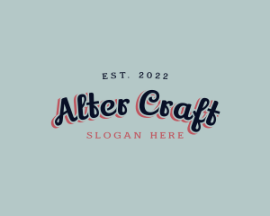 Retro Vintage Company logo design