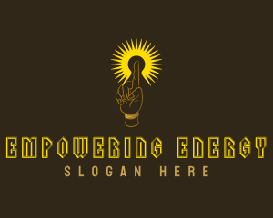 Finger Sun Energy logo design