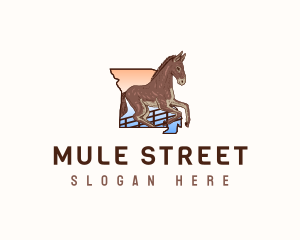 Missouri Missouri mule logo