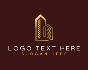 Luxury Building Apartment logo