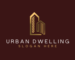 Luxury Building Apartment logo