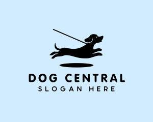 Dachshund Pet Trainer logo design