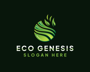 Eco Leaf Horticulture logo design