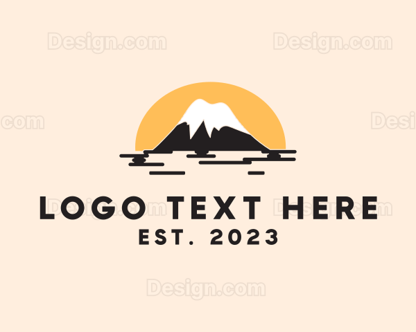 Nature Outdoor Mountain Logo