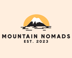 Nature Outdoor Mountain logo design