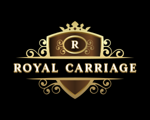 Royal Crown Shield logo design