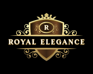 Royal Crown Shield logo design