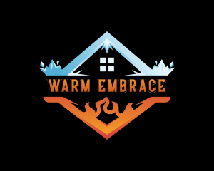 Thermal Heating HVAC logo design