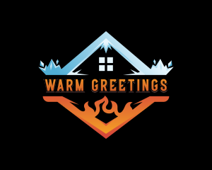 Thermal Heating HVAC logo design