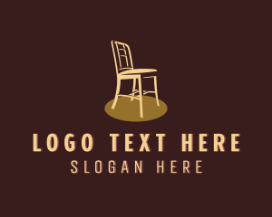 Wood - Wood Chair Furniture logo design
