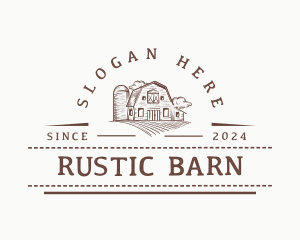 Rustic Farm Barn logo design