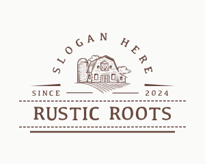 Rustic Farm Barn logo design