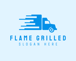 Delivery Truck Trucking logo design