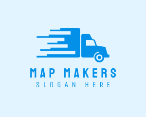 Delivery Truck Trucking logo design