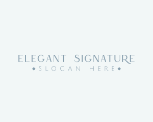 Elegant Luxury Business logo design