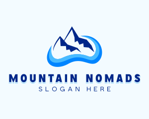 Mountain River Travel logo design