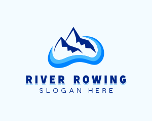 Mountain River Travel logo design