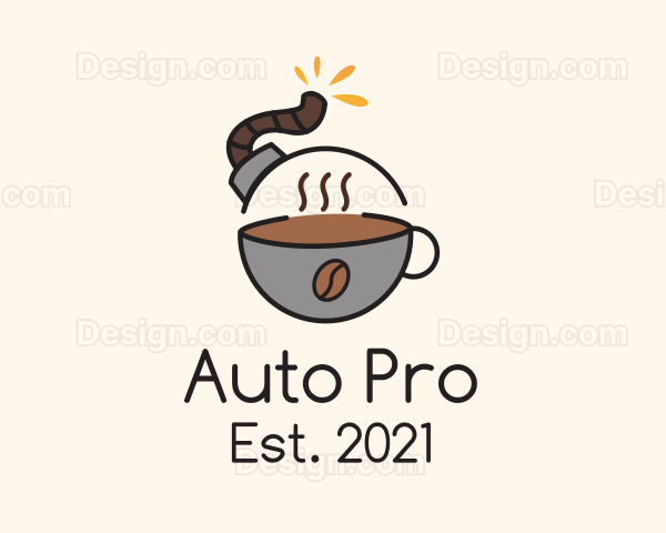 Coffee Espresso Bomb Logo