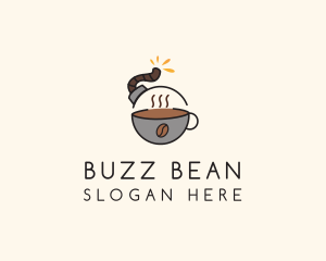 Coffee Espresso Bomb  logo design