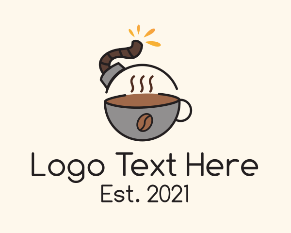 Caffeine logo example 1