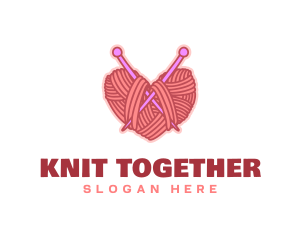 Yarn Heart Knitting logo