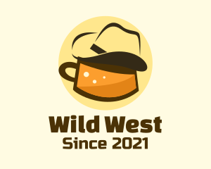 Cowboy Hat Drink logo design