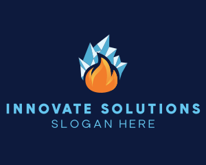 Flame Iceberg Ventilation Logo